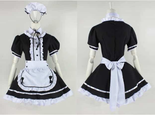 French Maid Outfit Herren Damen Cosplay 3